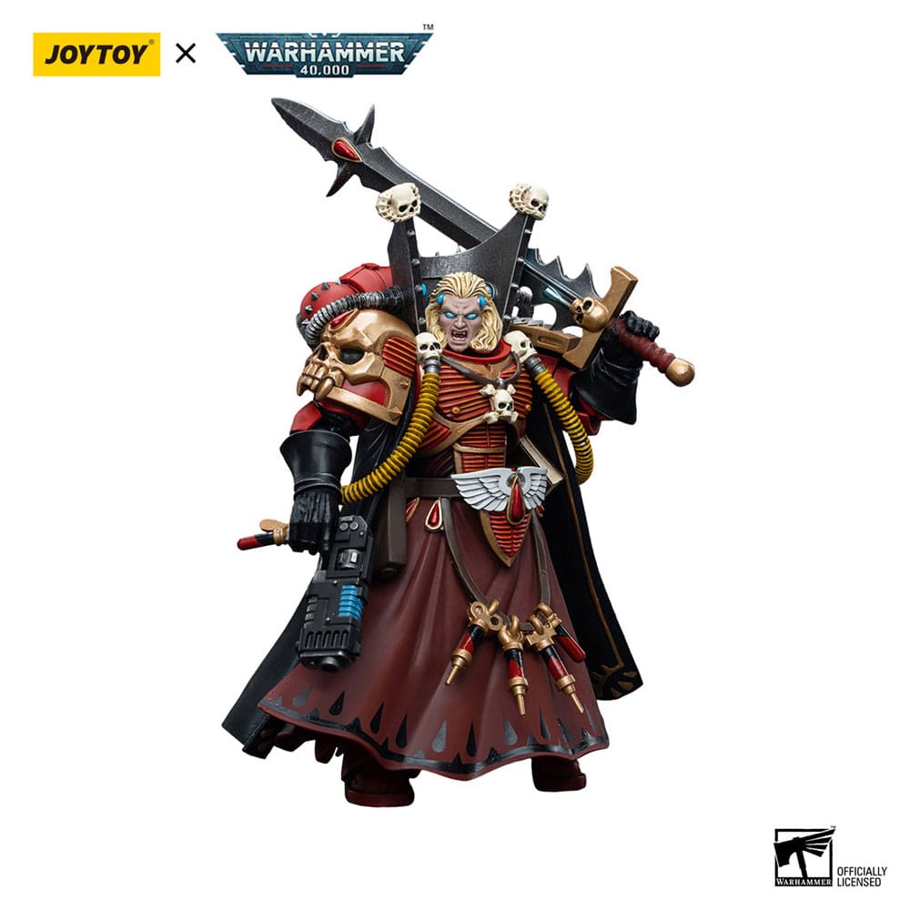 Warhammer 40k Actionfigur i skala 1/18 - Blood Angels Mephiston, 12 cm hög