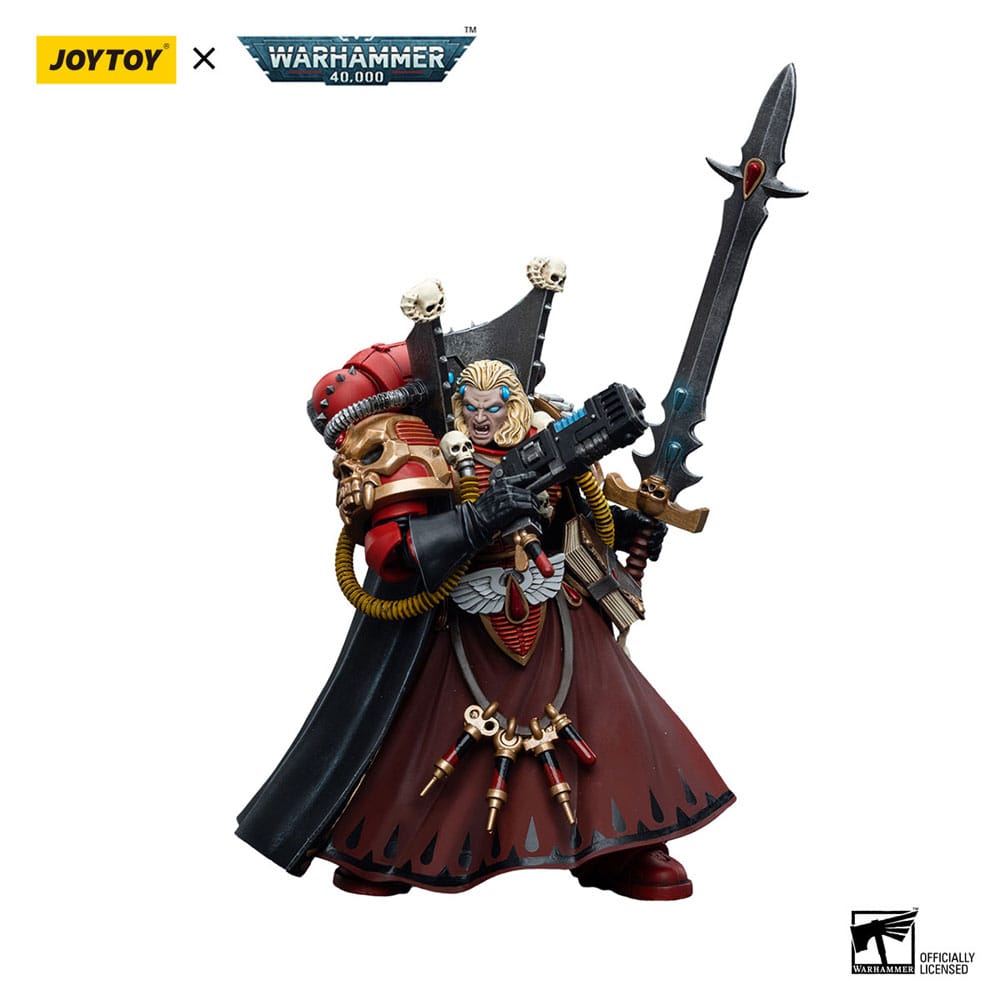 Warhammer 40k Actionfigur i skala 1/18 - Blood Angels Mephiston, 12 cm hög