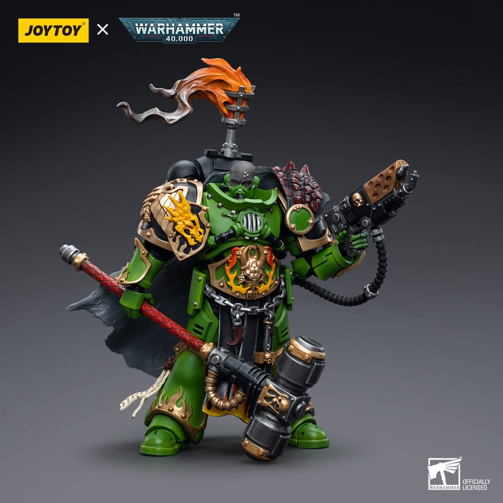 Warhammer 40k Action Figur 1/18 Salamanders Captain Adrax Agatone 12 cm Joy Toy (CN)