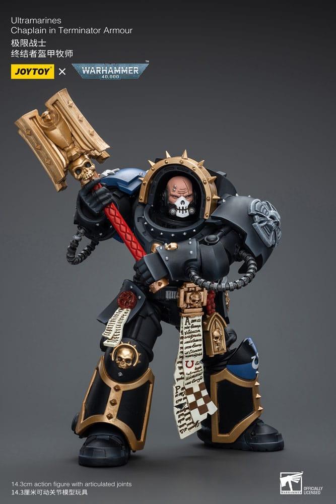 Warhammer 40k Actionfigur 1/18 Ultramarines Chaplain Joy Toy (CN)