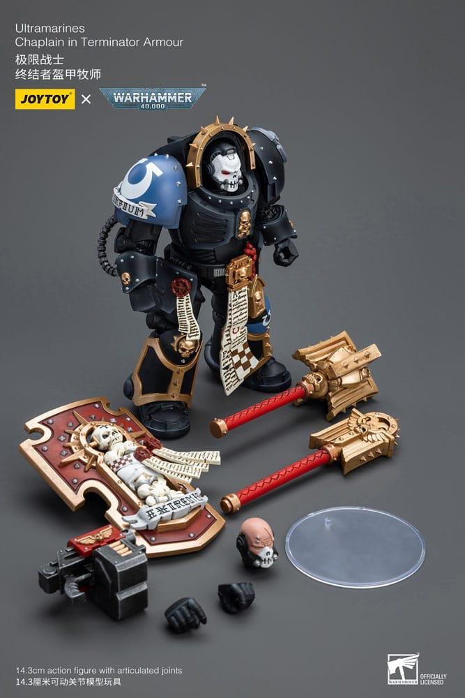 Warhammer 40k Actionfigur 1/18 Ultramarines Chaplain Joy Toy (CN)