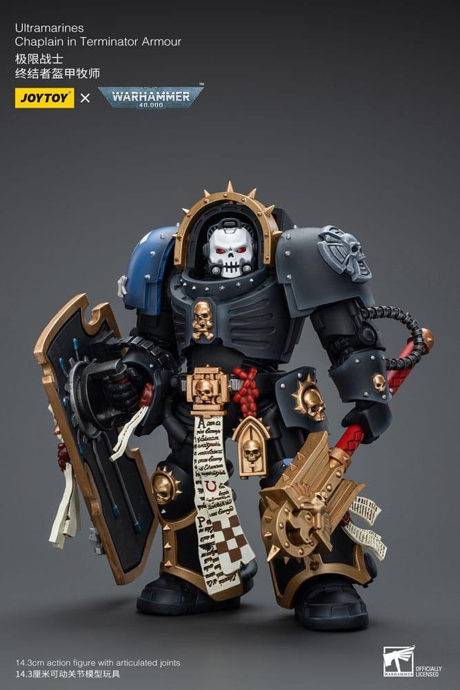 Warhammer 40k Actionfigur 1/18 Ultramarines Chaplain Joy Toy (CN)
