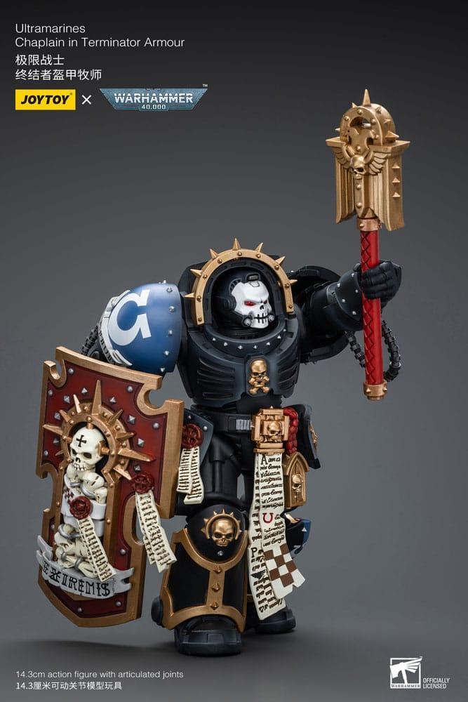 Warhammer 40k Actionfigur 1/18 Ultramarines Chaplain Joy Toy (CN)