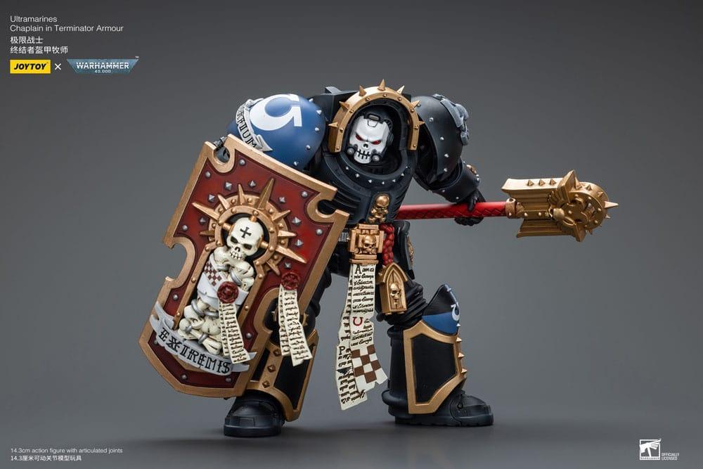 Warhammer 40k Actionfigur 1/18 Ultramarines Chaplain Joy Toy (CN)