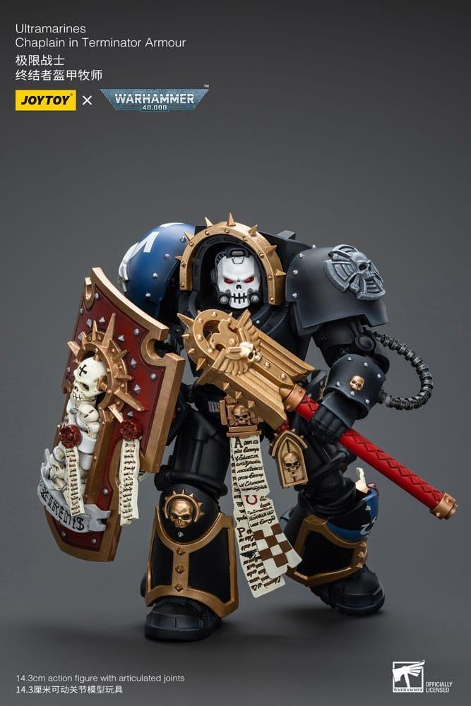 Warhammer 40k Actionfigur 1/18 Ultramarines Chaplain Joy Toy (CN)