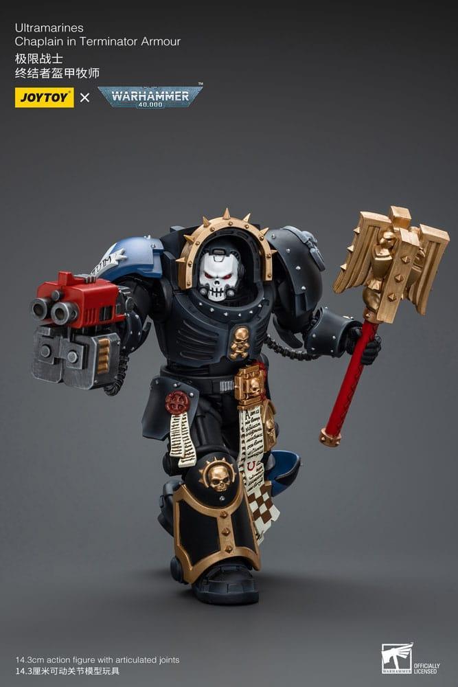 Warhammer 40k Actionfigur 1/18 Ultramarines Chaplain Joy Toy (CN)