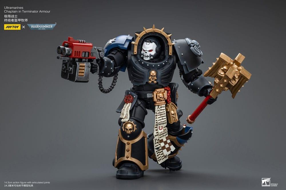 Warhammer 40k Actionfigur 1/18 Ultramarines Chaplain Joy Toy (CN)