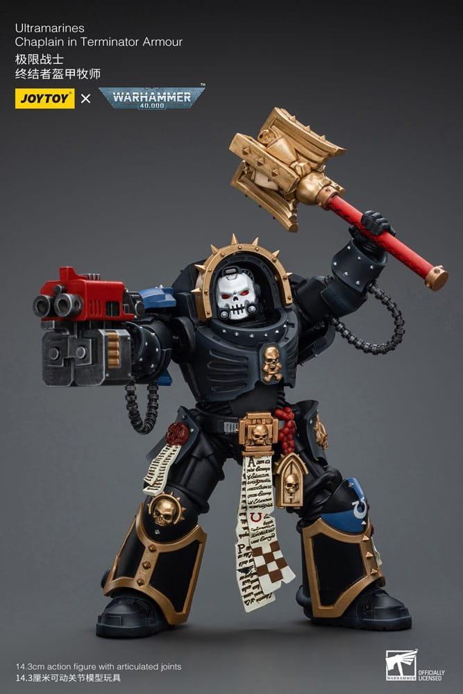 Warhammer 40k Actionfigur 1/18 Ultramarines Chaplain Joy Toy (CN)