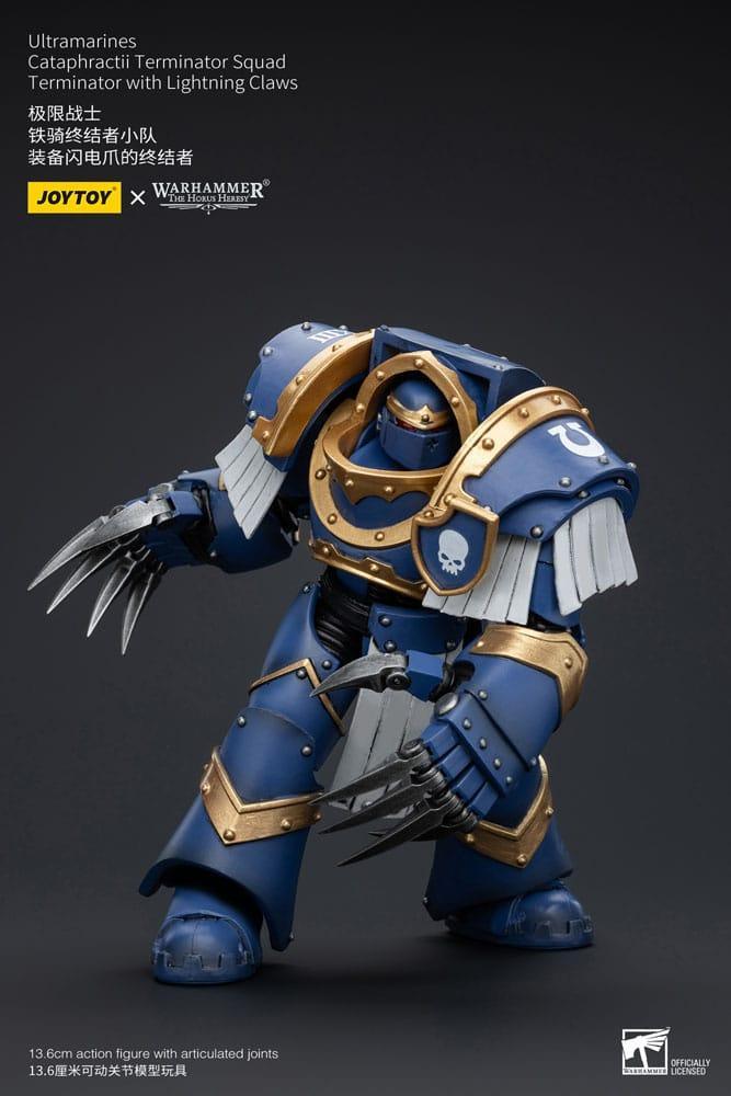 Warhammer The Horus Heresy Action Figur 1/18 Ultramarines Cataphractii Terminator Squad Joy Toy (CN)
