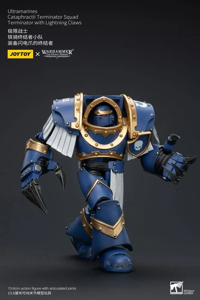 Warhammer The Horus Heresy Action Figur 1/18 Ultramarines Cataphractii Terminator Squad Joy Toy (CN)