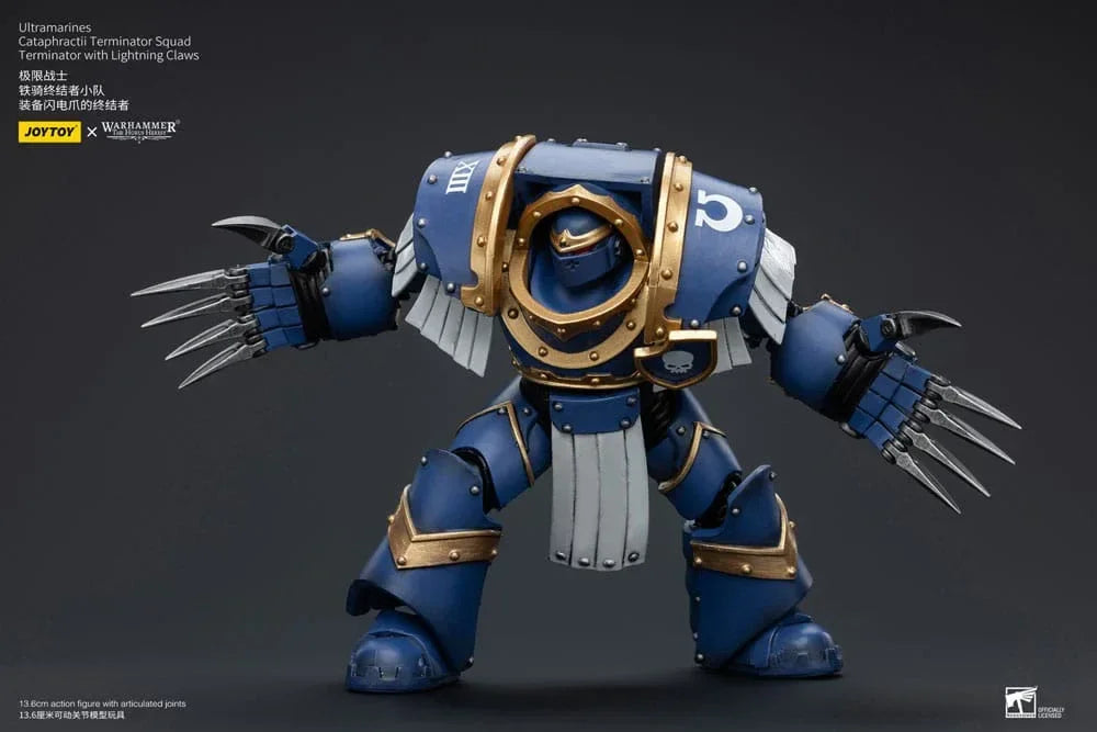 Warhammer The Horus Heresy Action Figur 1/18 Ultramarines Cataphractii Terminator Squad Joy Toy (CN)