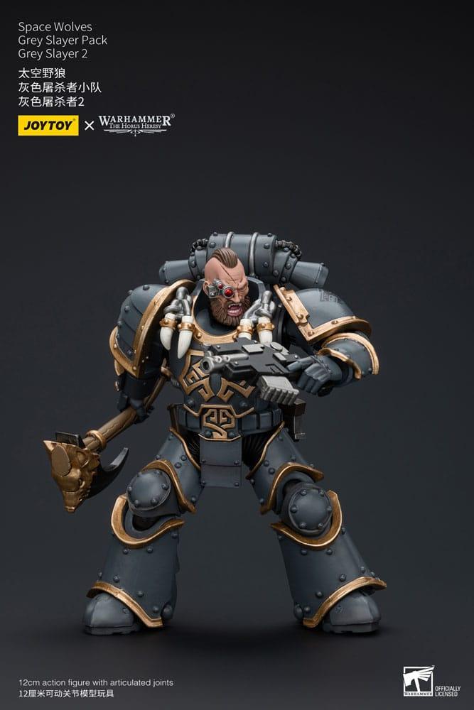 Warhammer The Horus Heresy Action Figure - Space Wolves Grey Slayer Pack Joy Toy (CN)