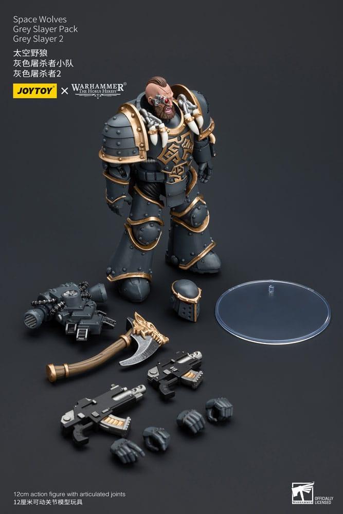 Warhammer The Horus Heresy Action Figure - Space Wolves Grey Slayer Pack Joy Toy (CN)