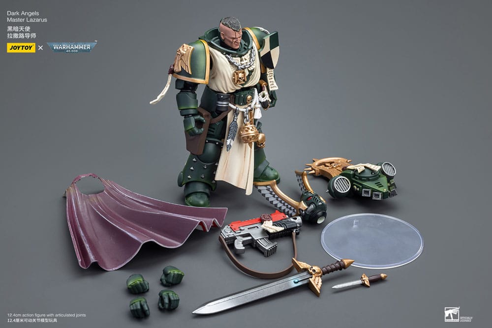 Warhammer 40k Action Figur 1/18 Dark Angels Master Lazarus 12 cm Joy Toy (CN)