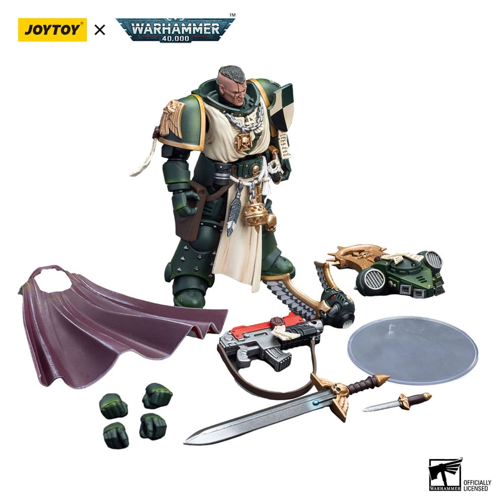 Warhammer 40k Action Figur 1/18 Dark Angels Master Lazarus 12 cm Joy Toy (CN)