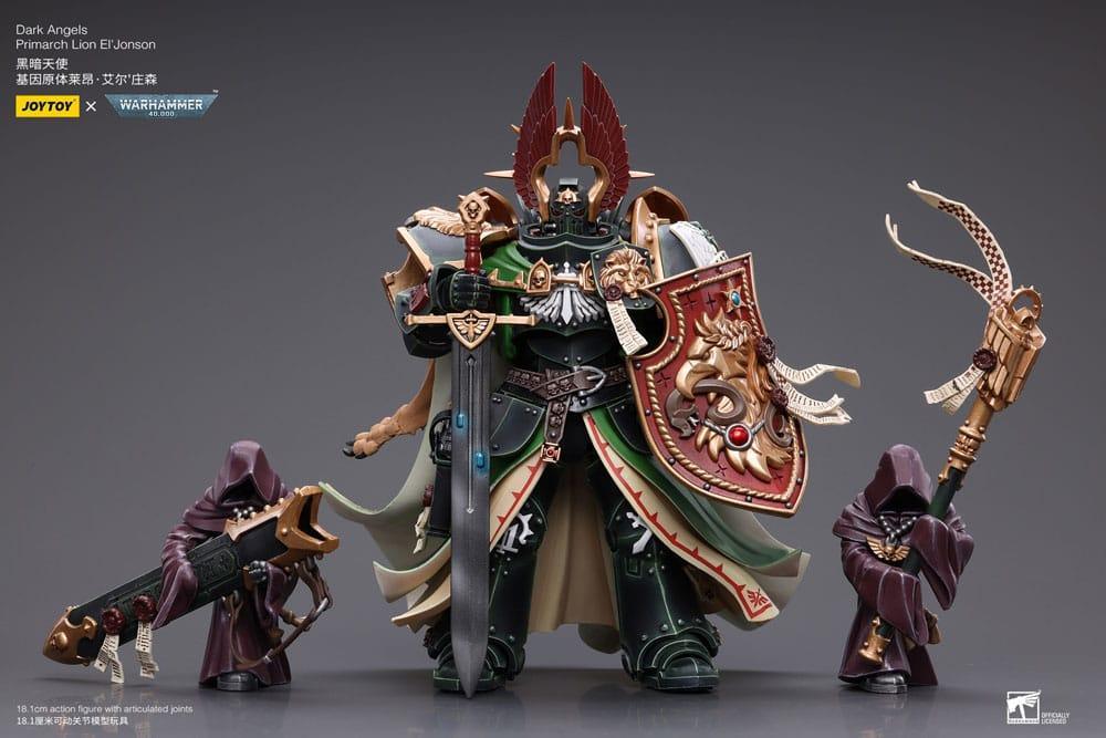 Warhammer 40k Action Figur 1/18 Dark Angels Primarch Lion El' Jonson 18 cm Reproduktion Joy Toy (CN)