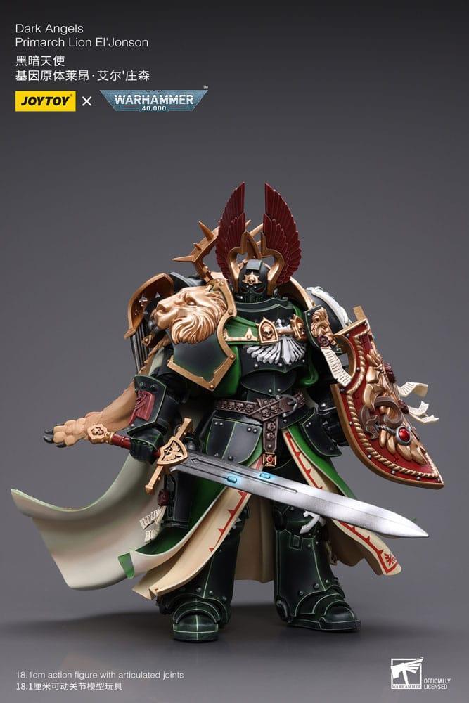 Warhammer 40k Action Figur 1/18 Dark Angels Primarch Lion El' Jonson 18 cm Reproduktion Joy Toy (CN)