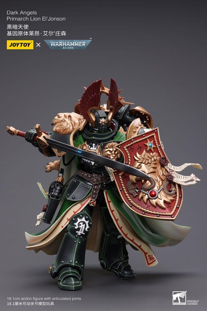 Warhammer 40k Action Figur 1/18 Dark Angels Primarch Lion El' Jonson 18 cm Reproduktion Joy Toy (CN)