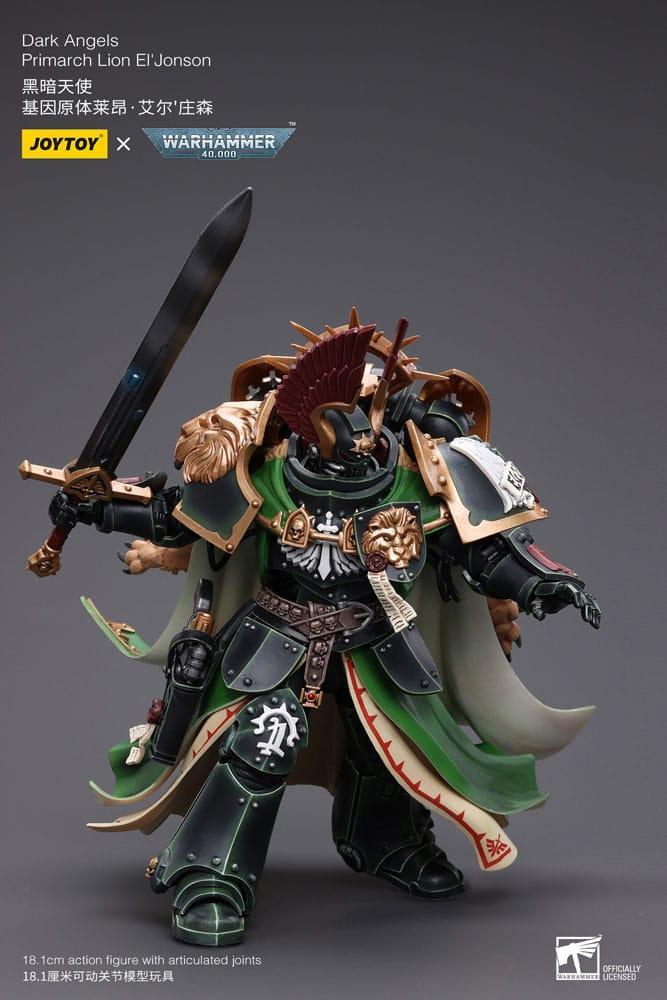 Warhammer 40k Action Figur 1/18 Dark Angels Primarch Lion El' Jonson 18 cm Reproduktion Joy Toy (CN)