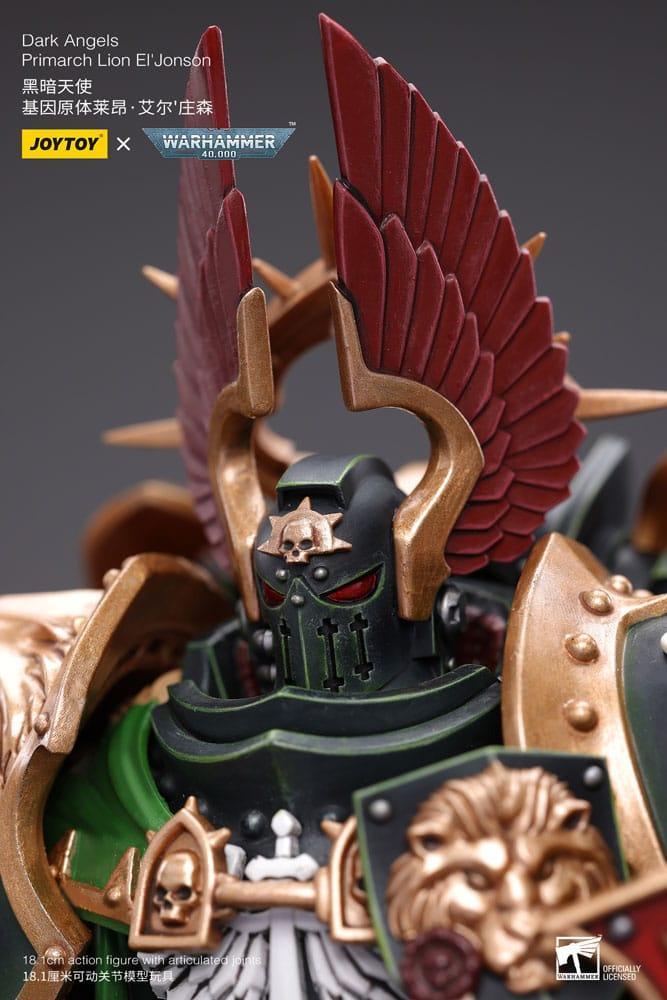 Warhammer 40k Action Figur 1/18 Dark Angels Primarch Lion El' Jonson 18 cm Reproduktion Joy Toy (CN)