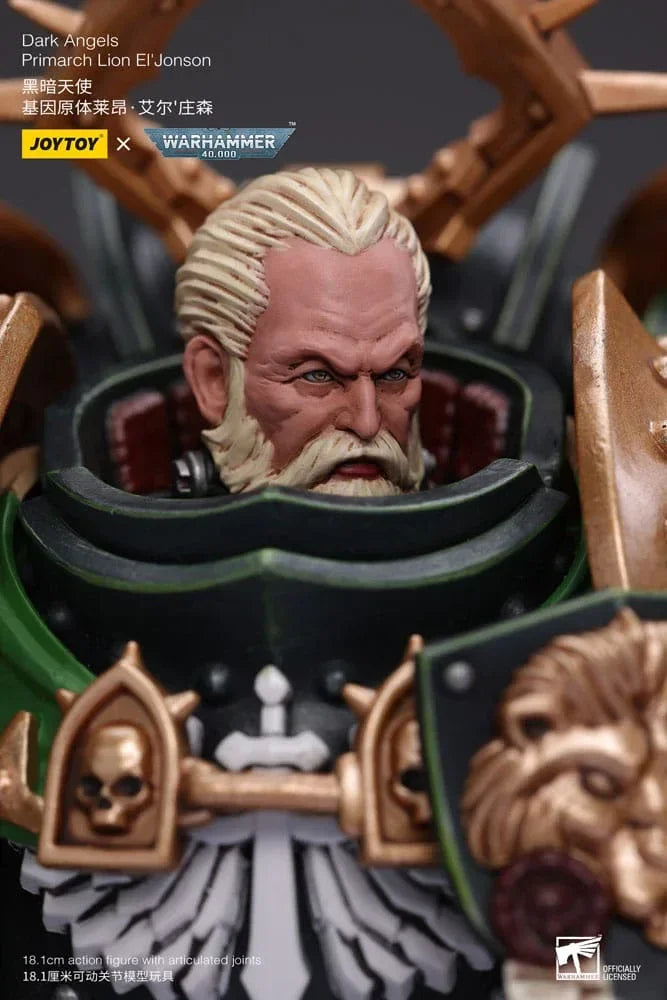 Warhammer 40k Action Figur 1/18 Dark Angels Primarch Lion El' Jonson 18 cm Reproduktion Joy Toy (CN)