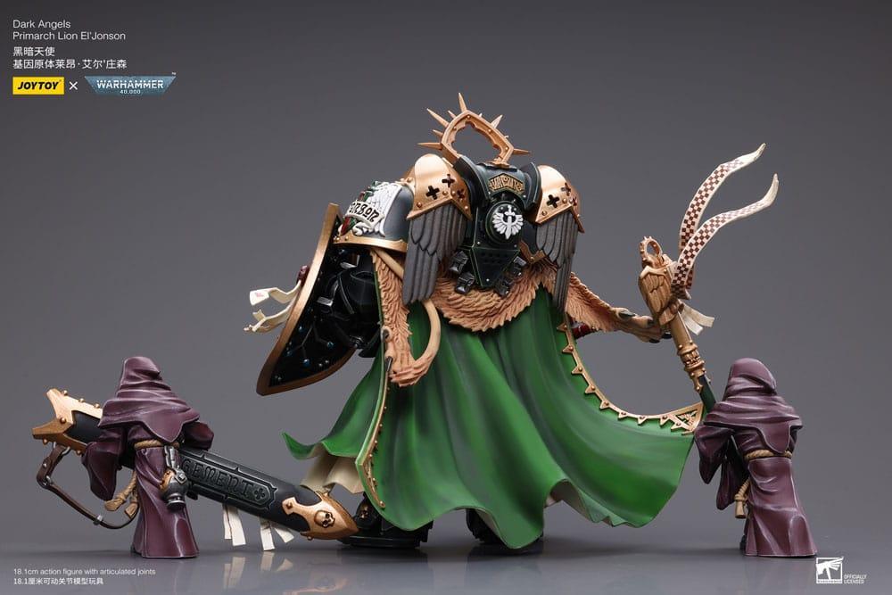 Warhammer 40k Action Figur 1/18 Dark Angels Primarch Lion El' Jonson 18 cm Reproduktion Joy Toy (CN)