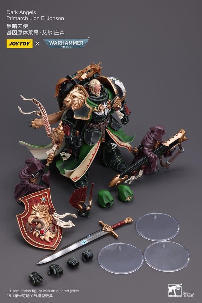 Warhammer 40k Action Figur 1/18 Dark Angels Primarch Lion El' Jonson 18 cm Reproduktion Joy Toy (CN)