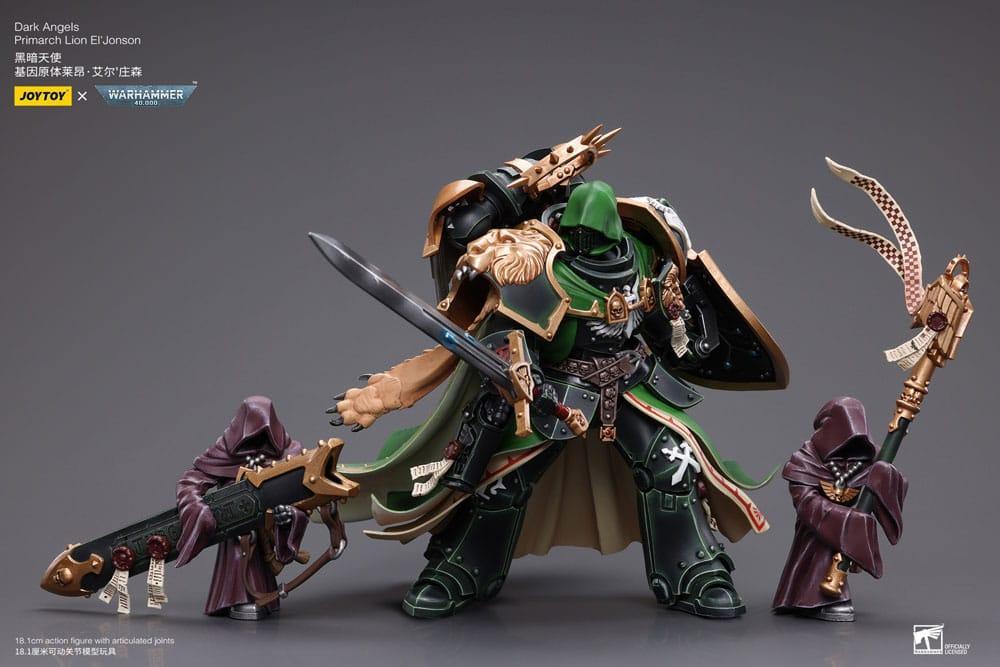 Warhammer 40k Action Figur 1/18 Dark Angels Primarch Lion El' Jonson 18 cm Reproduktion Joy Toy (CN)