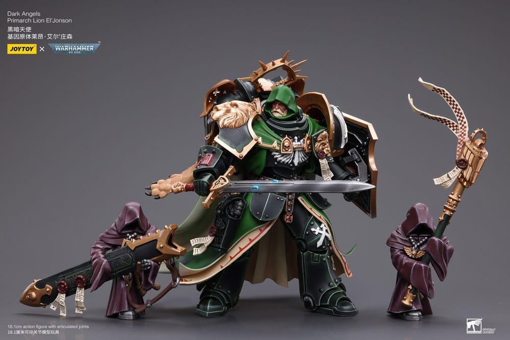 Warhammer 40k Action Figur 1/18 Dark Angels Primarch Lion El' Jonson 18 cm Reproduktion Joy Toy (CN)