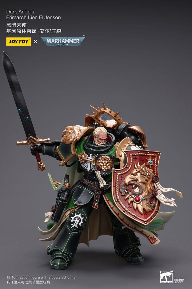 Warhammer 40k Action Figur 1/18 Dark Angels Primarch Lion El' Jonson 18 cm Reproduktion Joy Toy (CN)