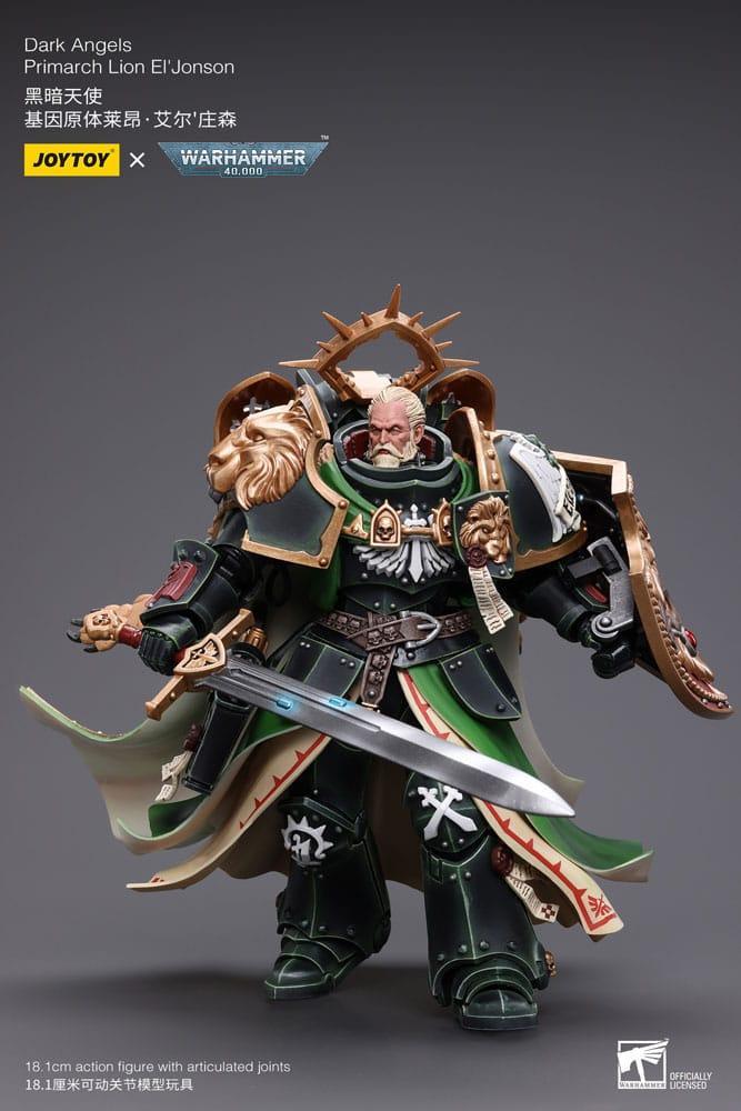 Warhammer 40k Action Figur 1/18 Dark Angels Primarch Lion El' Jonson 18 cm Reproduktion Joy Toy (CN)