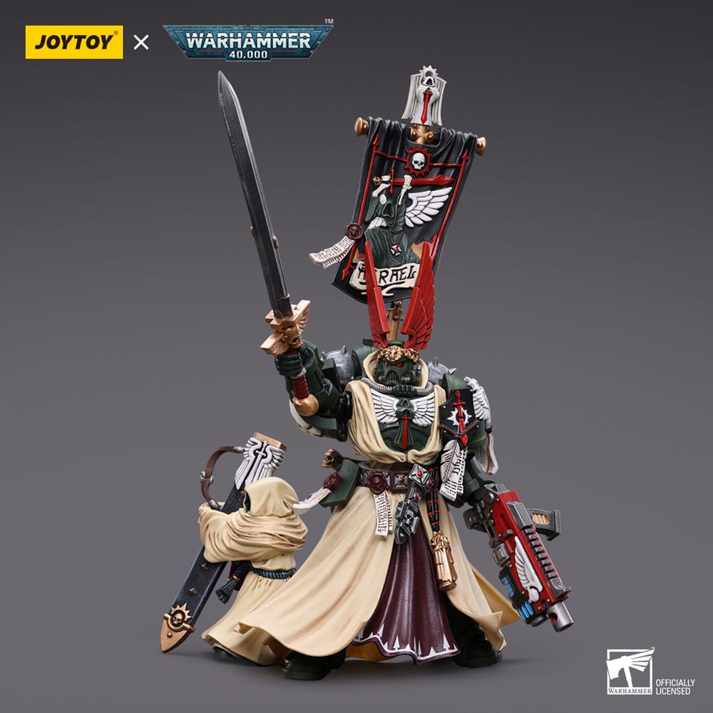 Warhammer 40k Action Figur 1/18 Dark Angels Supreme Grand Master Azrael 13 cm Joy Toy (CN)