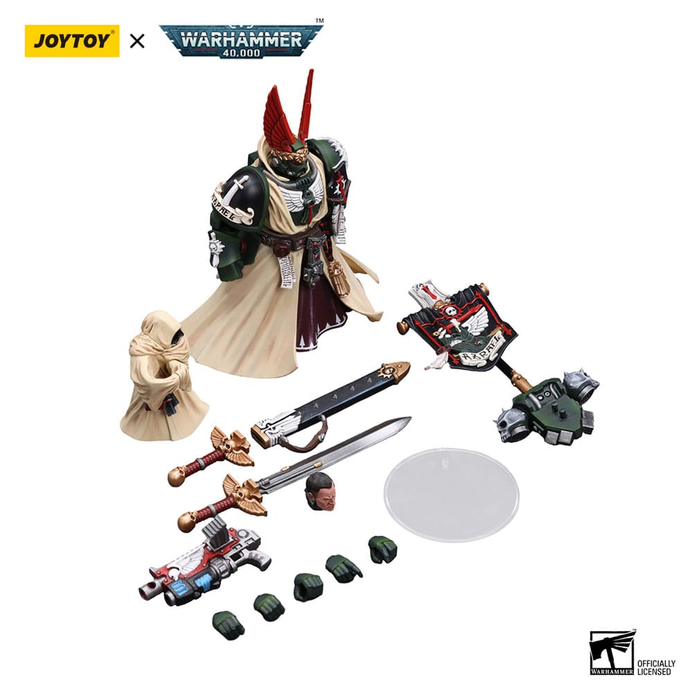 Warhammer 40k Action Figur 1/18 Dark Angels Supreme Grand Master Azrael 13 cm Joy Toy (CN)