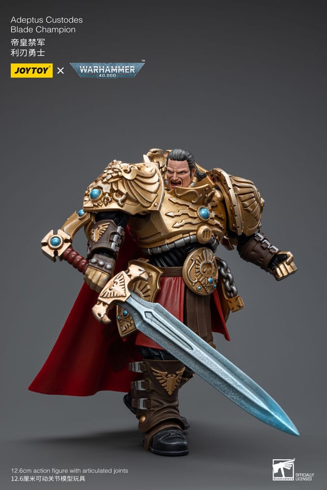 Warhammer 40k Action Figur 1/18 Adeptus Custodes Blade Champion 12 cm Joy Toy (CN)