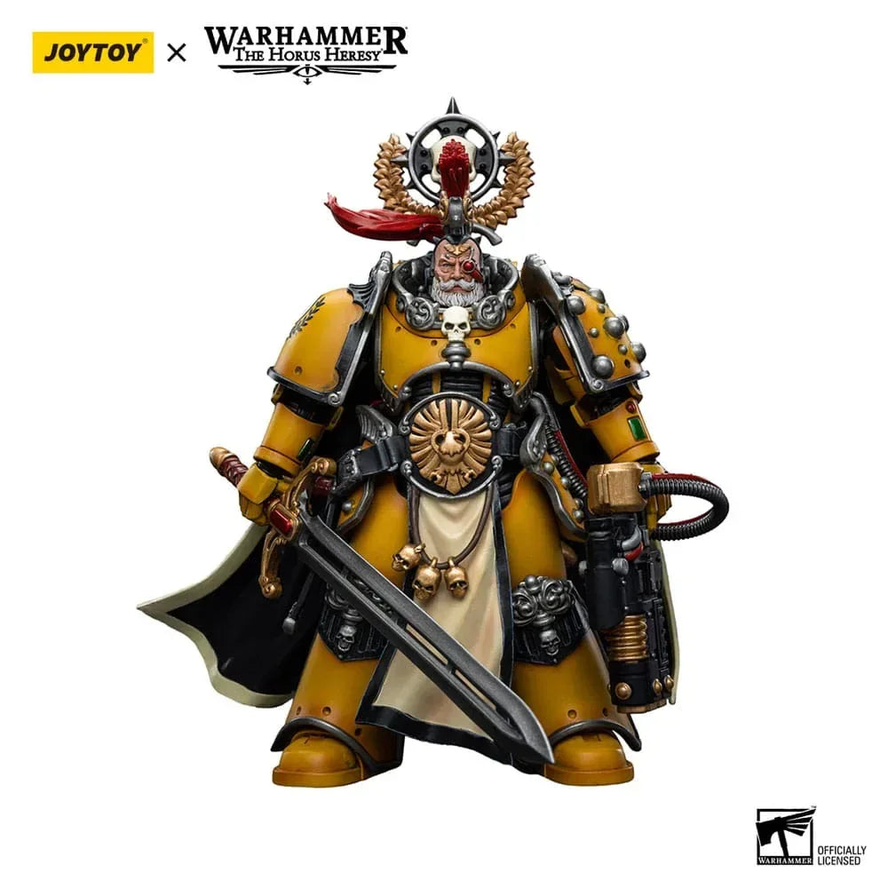 Warhammer The Horus Heresy Action Figur 1/18 Imperial Fists Legion Praetor med Power Sword 12 cm Joy Toy (CN)