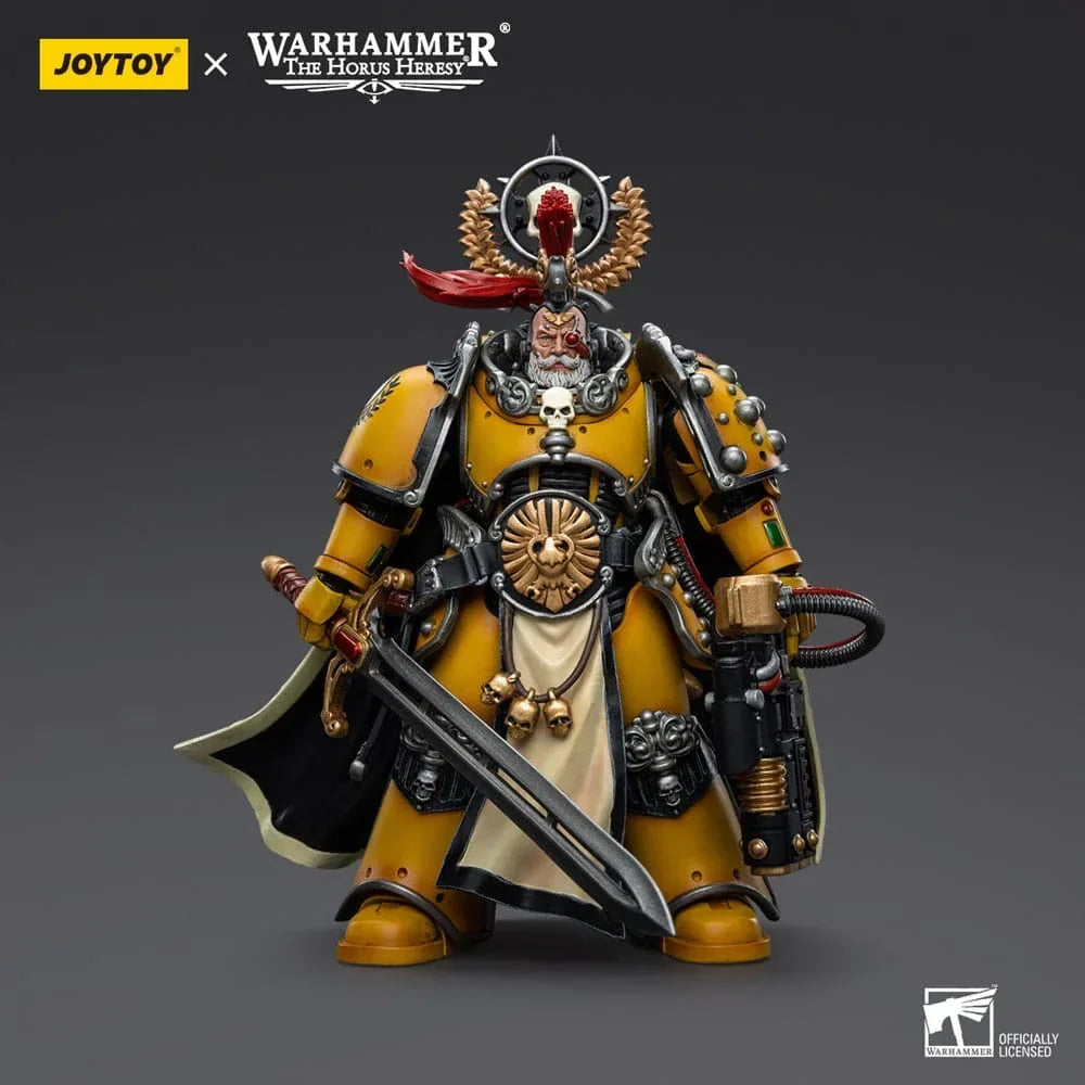 Warhammer The Horus Heresy Action Figur 1/18 Imperial Fists Legion Praetor med Power Sword 12 cm Joy Toy (CN)