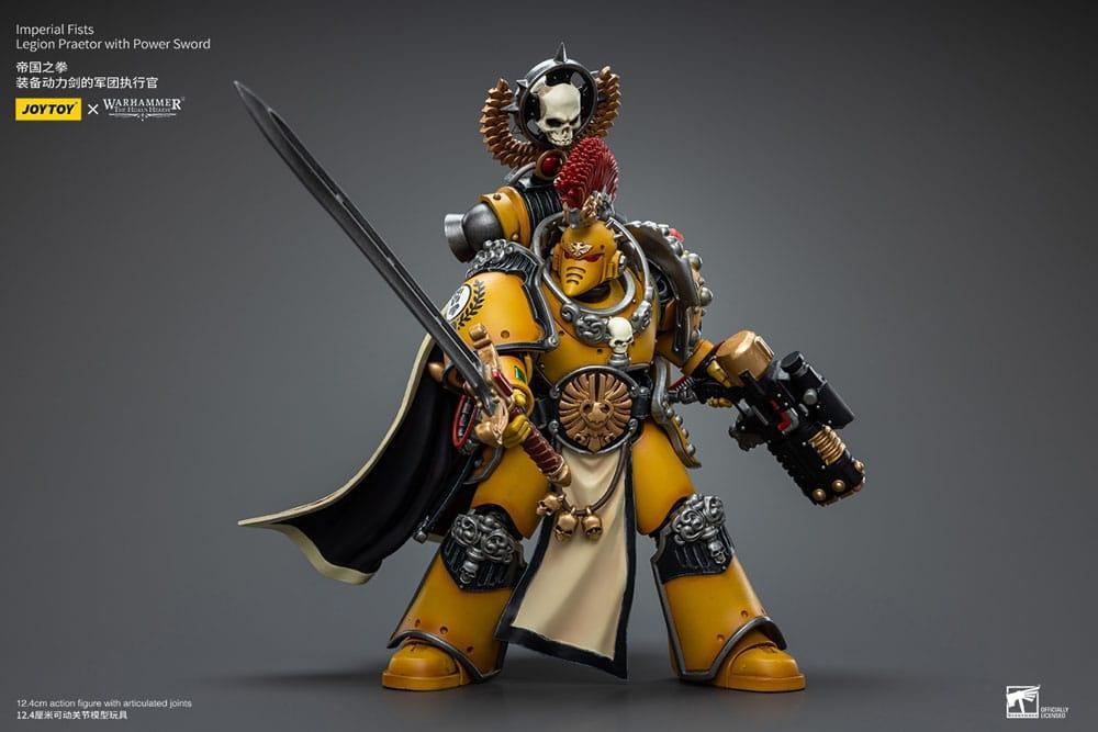 Warhammer The Horus Heresy Action Figur 1/18 Imperial Fists Legion Praetor med Power Sword 12 cm Joy Toy (CN)