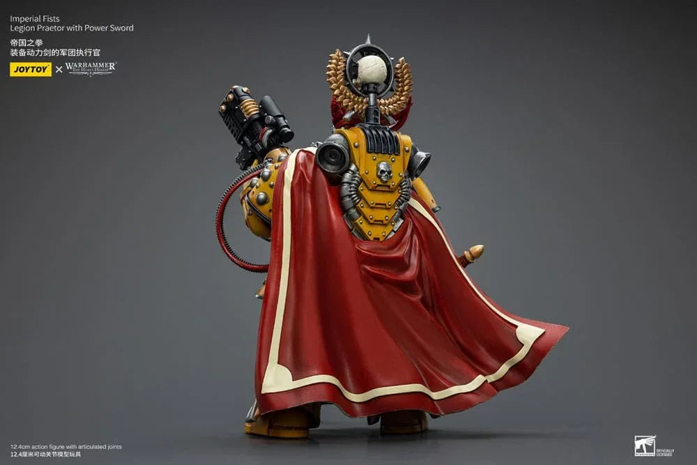 Warhammer The Horus Heresy Action Figur 1/18 Imperial Fists Legion Praetor med Power Sword 12 cm Joy Toy (CN)