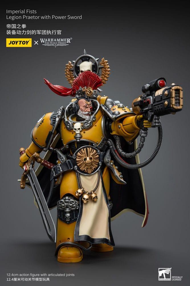 Warhammer The Horus Heresy Action Figur 1/18 Imperial Fists Legion Praetor med Power Sword 12 cm Joy Toy (CN)