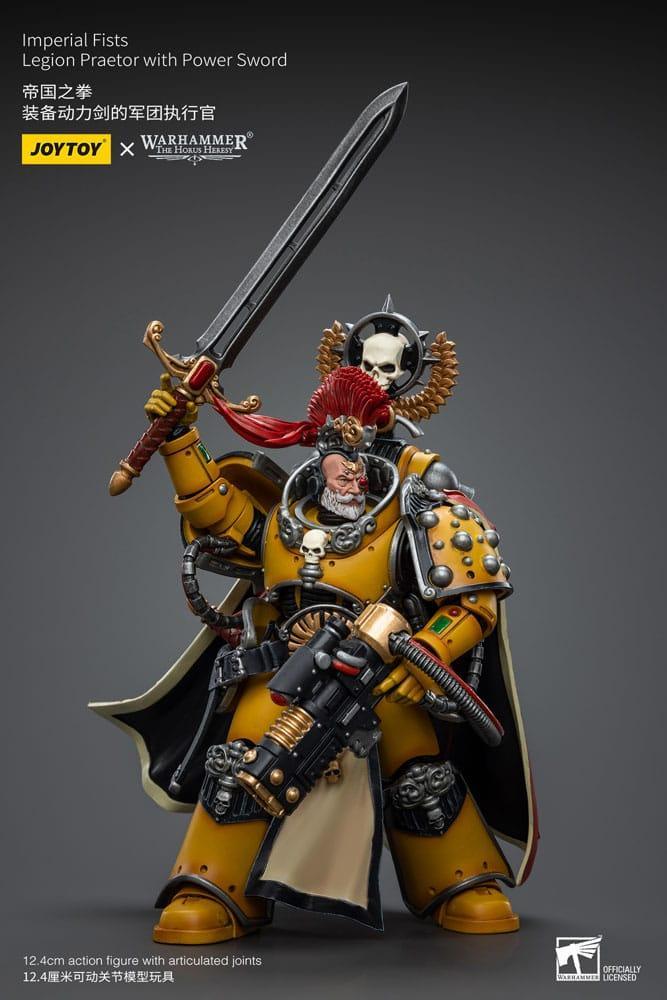Warhammer The Horus Heresy Action Figur 1/18 Imperial Fists Legion Praetor med Power Sword 12 cm Joy Toy (CN)