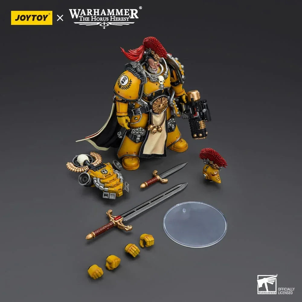 Warhammer The Horus Heresy Action Figur 1/18 Imperial Fists Legion Praetor med Power Sword 12 cm Joy Toy (CN)