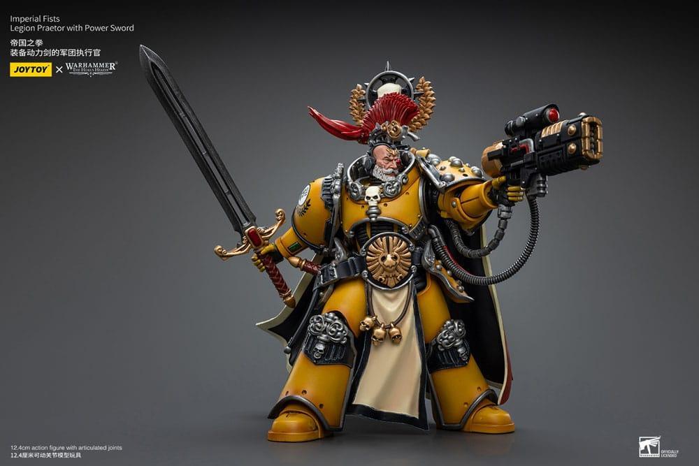 Warhammer The Horus Heresy Action Figur 1/18 Imperial Fists Legion Praetor med Power Sword 12 cm Joy Toy (CN)