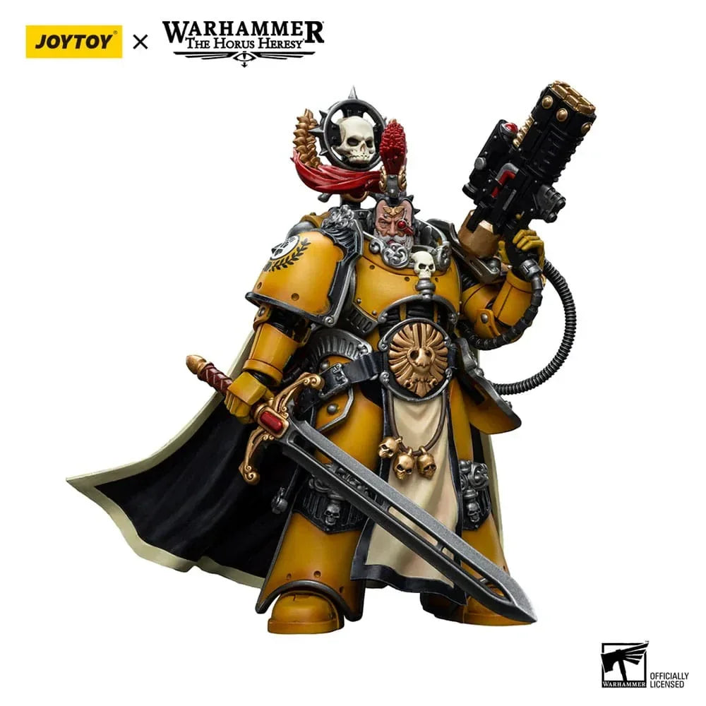 Warhammer The Horus Heresy Action Figur 1/18 Imperial Fists Legion Praetor med Power Sword 12 cm Joy Toy (CN)