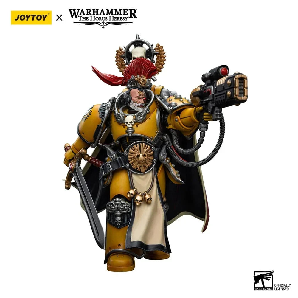 Warhammer The Horus Heresy Action Figur 1/18 Imperial Fists Legion Praetor med Power Sword 12 cm Joy Toy (CN)