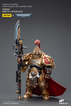 Warhammer 40k Action Figur 1/18 Adeptus Custodes Shield Captain med Guardian Spear - 12 cm Joy Toy (CN)