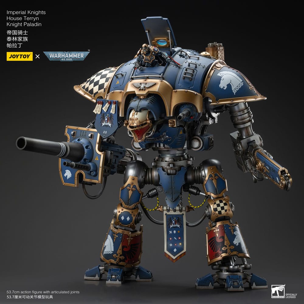 Warhammer 40k Action Figur 1/18 Imperial Knights House Terryn Knight Paladin 54 cm Joy Toy (CN)