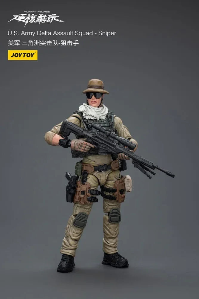 Hardcore Coldplay Action Figur 1/18 U.S. Army Delta Sniper 11 cm Joy Toy (CN)