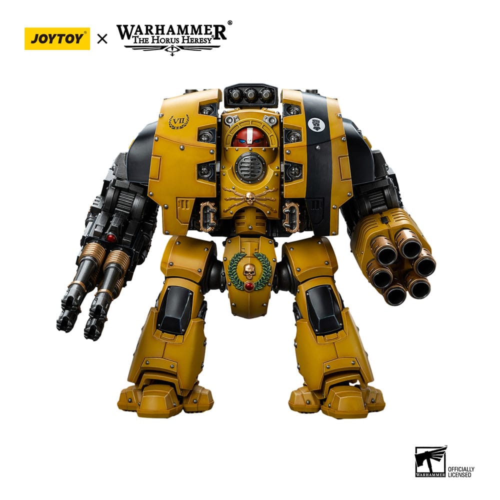 Warhammer The Horus Heresy Actionfigur 1/18 Imperial Fists Leviathan Dreadnought med cyklonisk melta-lans och stormkanon 12 cm
