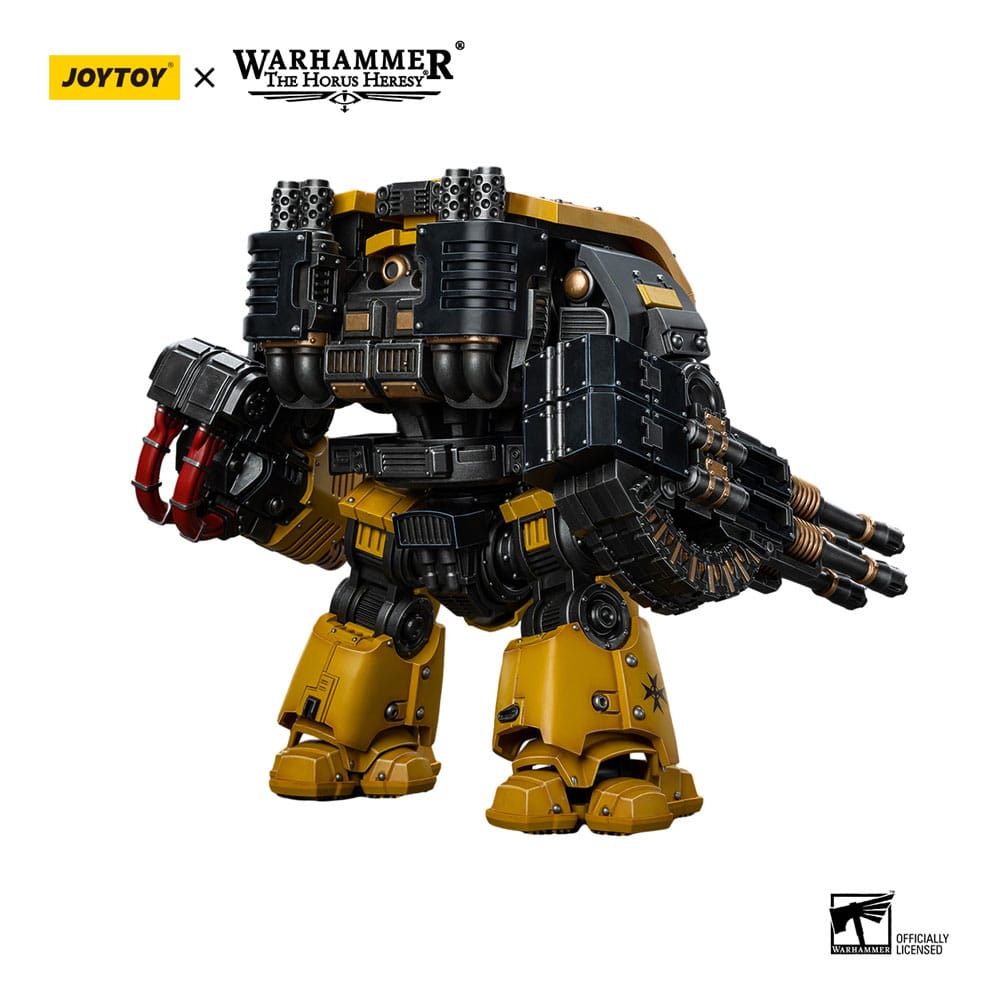Warhammer The Horus Heresy Action Figur 1/18 Imperial Fists Leviathan Dreadnought with Cyclonic Melta Lance and Storm Cannon 12 cm