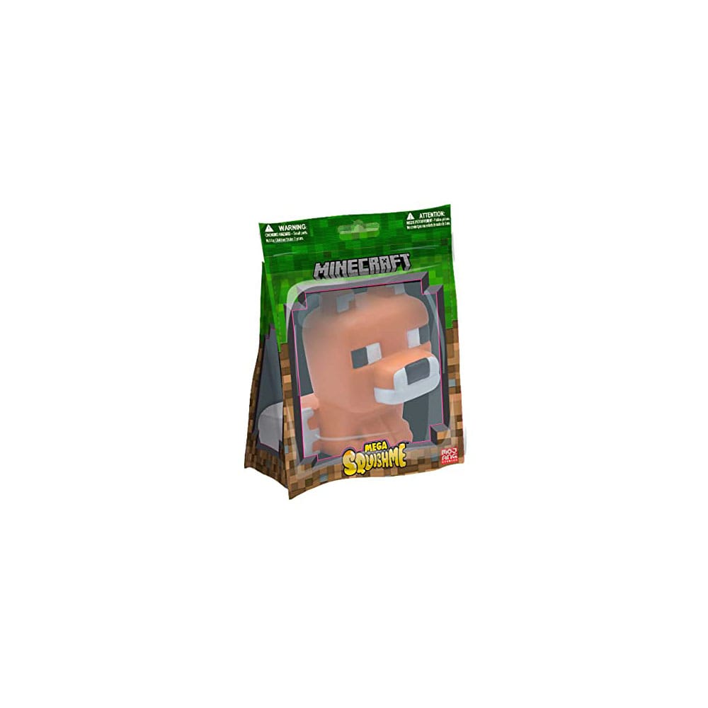 Minecraft Mega Squishme Antistressfigur 15 cm - Räv Serie 3 Just Toys